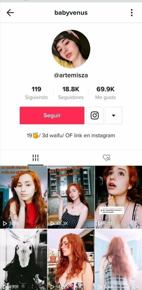 Baby Doll Venus actrice artistique collection