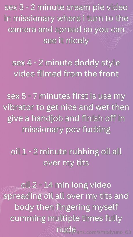 Smbdyuno 63 star pornographique galerie