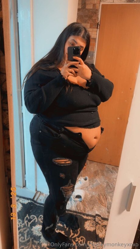 Chunkymonkeyxoxo modèle nu collection