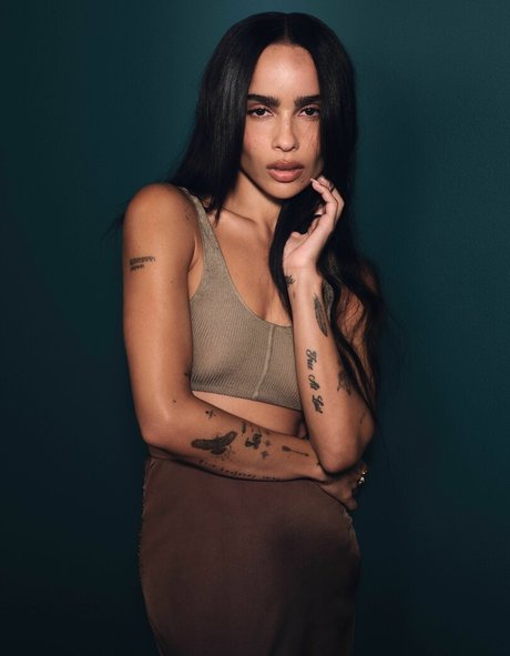 Zoe Kravitz modèle sympa collection