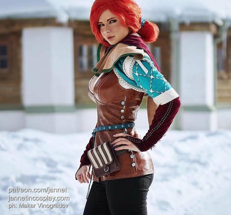 Jannet In Cosplay modèle magnifique galerie