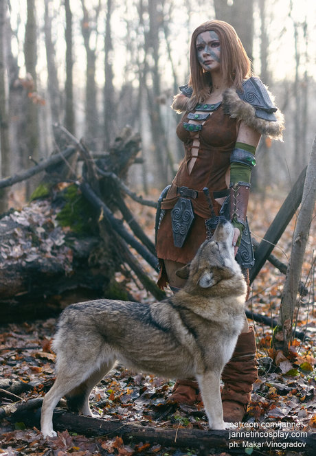 Jannet In Cosplay belle actrice galeries