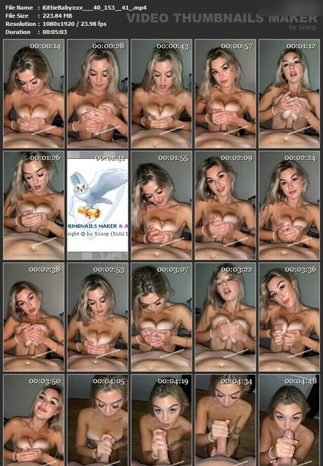 Kittiebabyxxx modèle meilleur collection