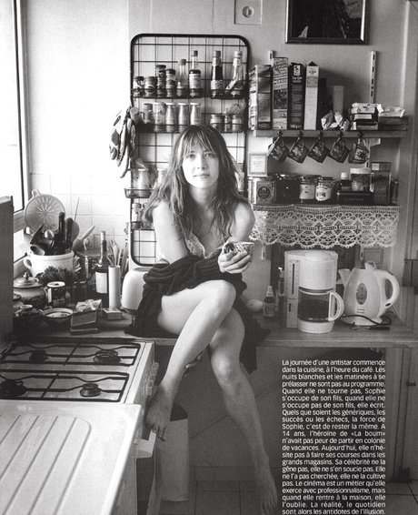 Sophie Marceau modèle artistique photos