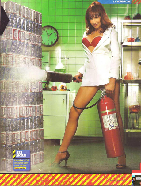 Kari Byron modèle érotique photo