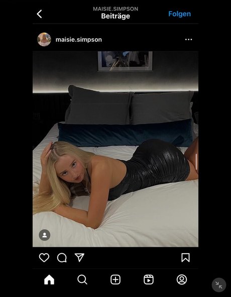 Maisie Simpson art star du porno galerie