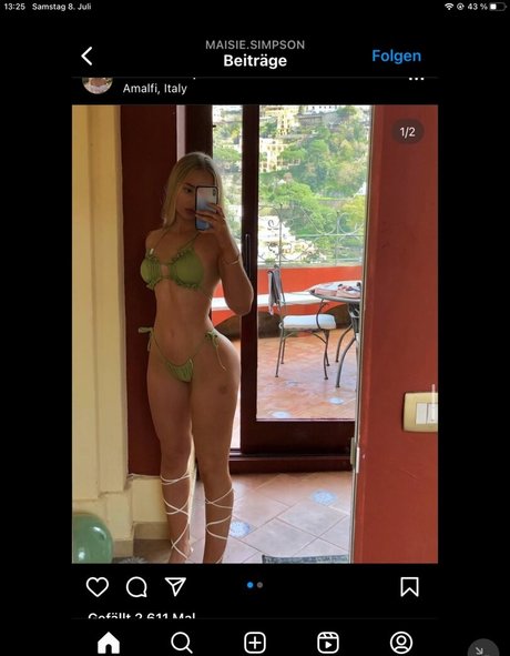 Maisie Simpson star du porno chaude des photos