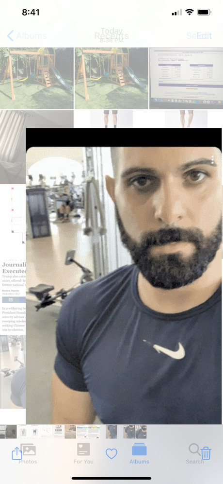 Bearded Gym Alex actrice sexy photo