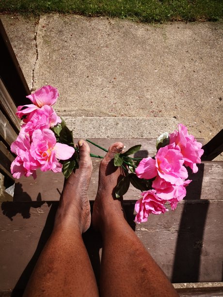 TheFeetGoddess nus étoiles archive