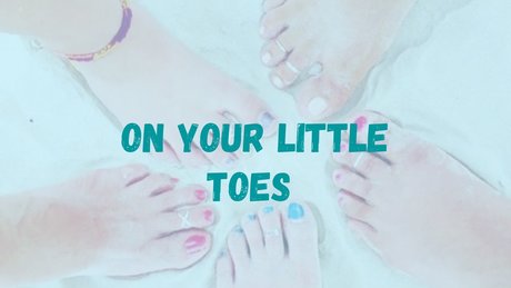 On Your Little Toes haut modèle collection