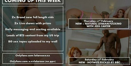 xxxlolarose étoile nue img