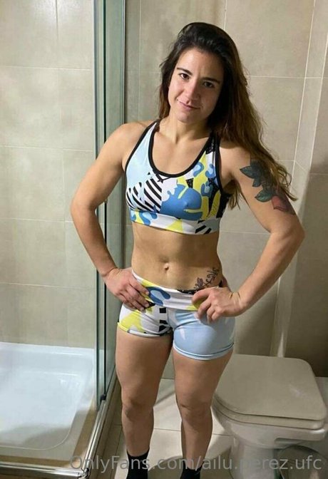 ailu perez ufc étoile de haute qualité photo