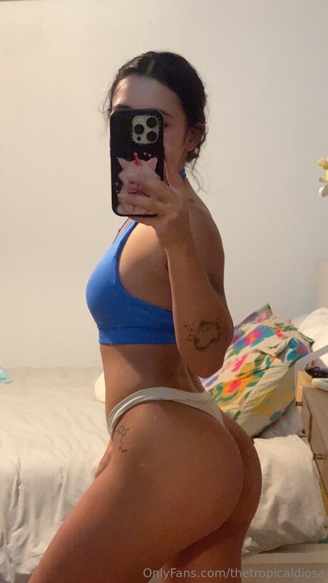 Thetropicaldiosa modèle chaud image