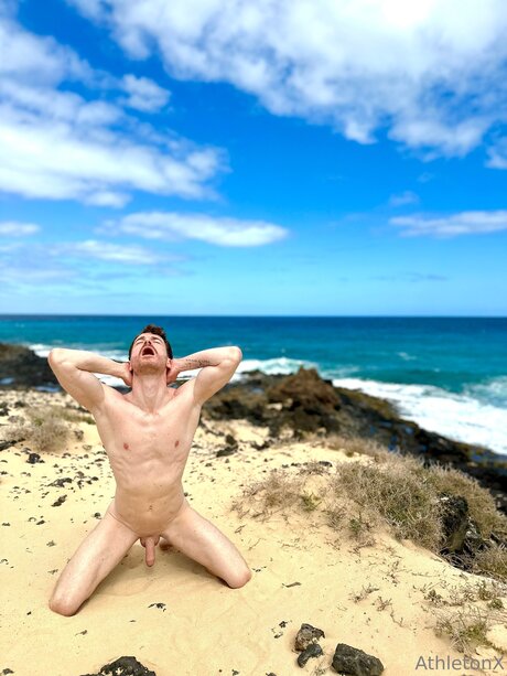 Athletonx nus étoiles des photos