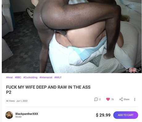 Blackpantherxxx art star du porno photos