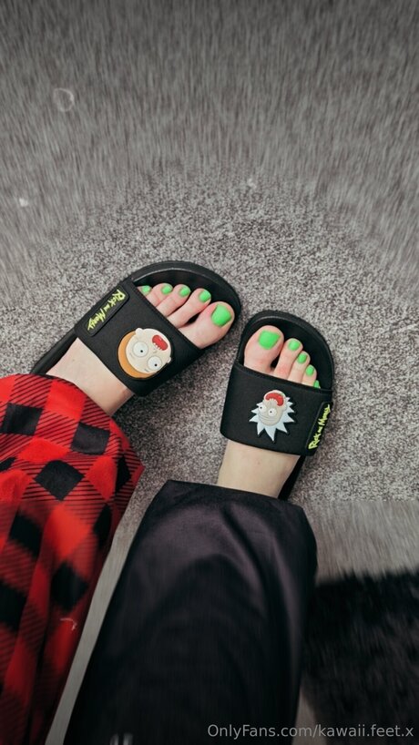 Kawaii Feet X étoile de haute qualité photo