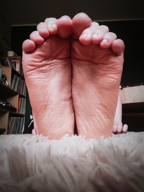 Goddessblondiefeet étoile nue galerie
