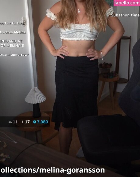 Melina Goransson étoile érotique image