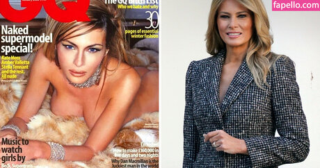 Melania Trump étoile nue image