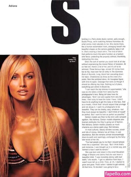 Adriana Karembeu belle étoile images