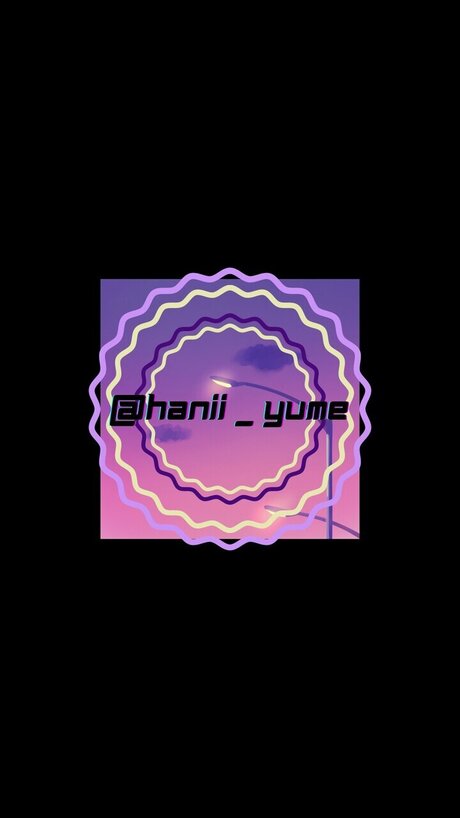 Hanii yume actrice artistique collection