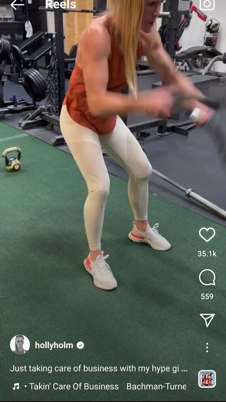 Holly Holm étoile parfaite collection