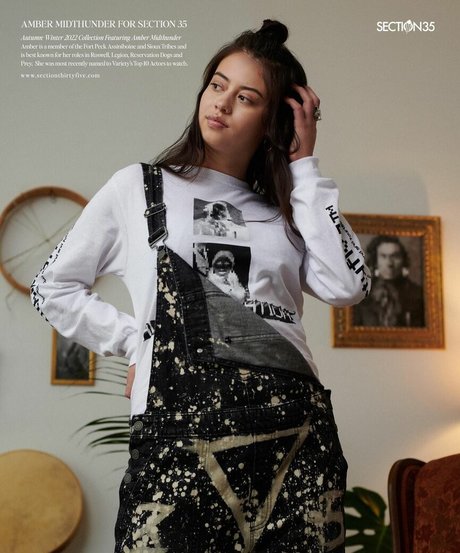 Amber Midthunder modèle archive