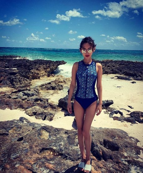 Yeonmi Park joli modèle collection