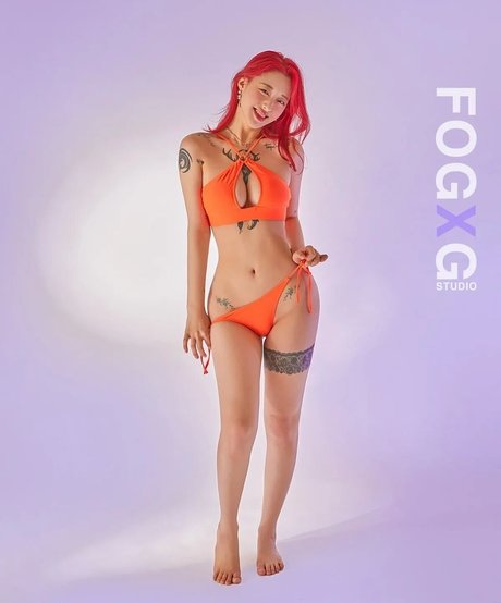 Seolhwa étoile sympa des photos