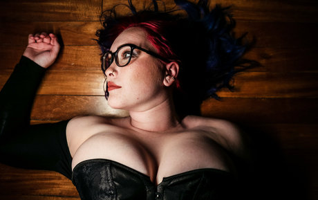 eve white modèle exclusif photo