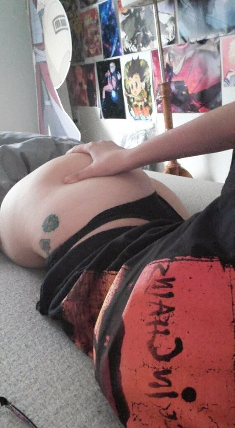 fans anaux courbés uniquement nu parfait image