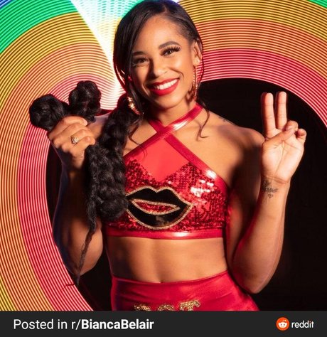 Bianca Belair star du porno en haute qualité photo