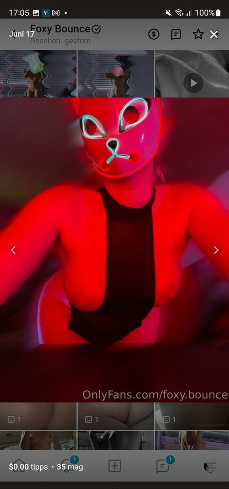 FoxyBounce art étoile des photos