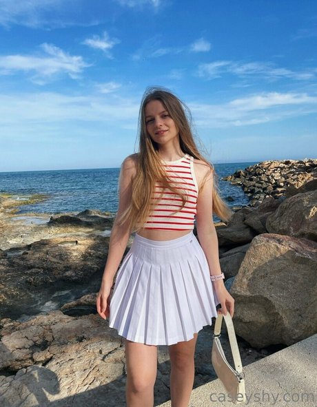 caseyshy modèle nu collection