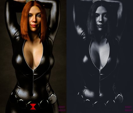 Marvel Comics belle actrice galerie