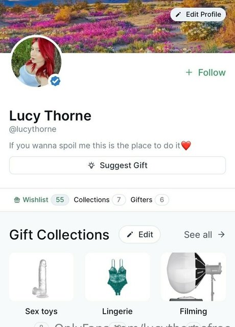 lucythornefree actrice chaude galeries