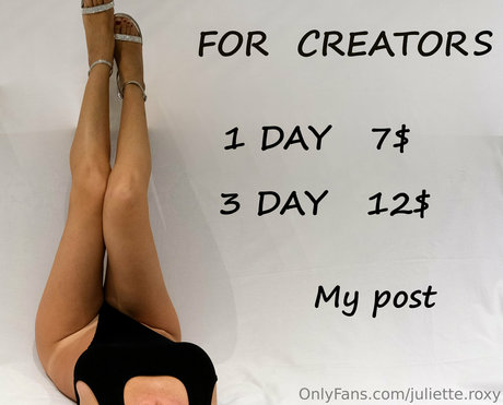 juliette roxy modèle sexy image