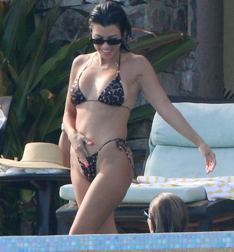 Kourtney Kardashian modèle des photos