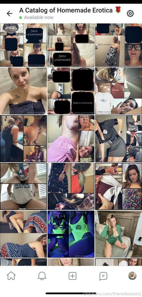 mrsredwood modèle xxx galerie