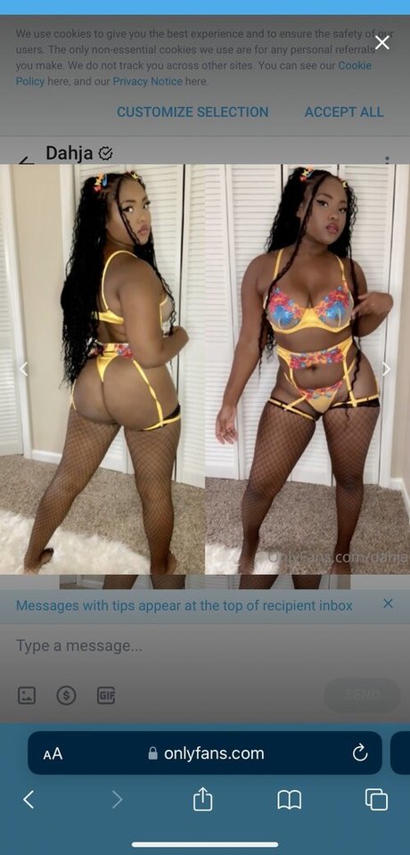 Dahja xxx étoile collection