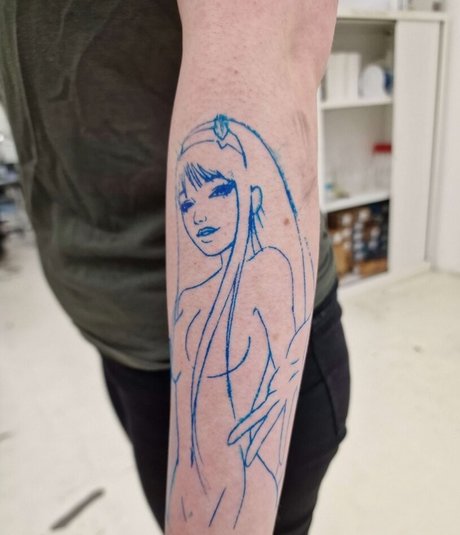 Wolfabelle étoile érotique photo