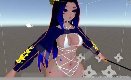 cybertrixxxie étoile hd image